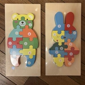 NWT Montessori Puzzle Set